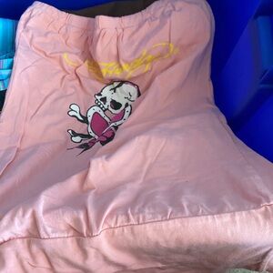 NWT pink ed hardy tank
